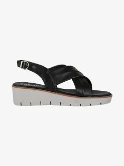 Nakoa Sandali in pelle da donna con fasce intrecciate