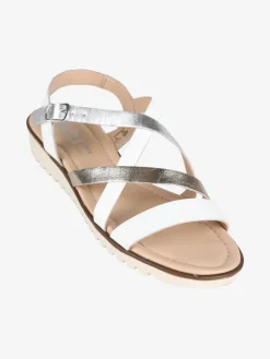 Nakoa Sandali in pelle intrecciati donna