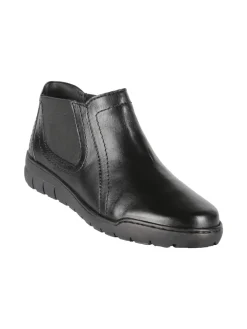 Nakoa Stivaletti donna in pelle con zip