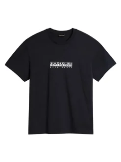 Napapijri S BOX W SS T-shirt donna manica corta con scritta