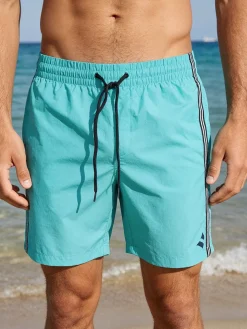 Navigare Boxer da mare uomo con strisce laterali