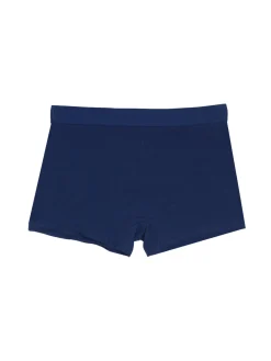 Navigare Boxer da ragazzo in cotone - blu