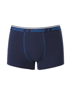 Navigare Boxer da uomo in cotone - blu scuro