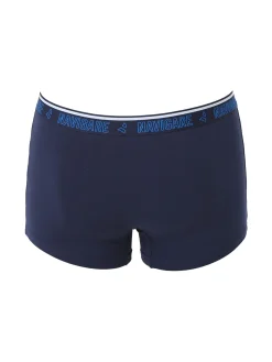Navigare Boxer da uomo in cotone elasticizzato - blu