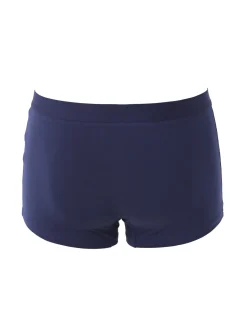Navigare Boxer da uomo in cotone elasticizzato - blu scuro