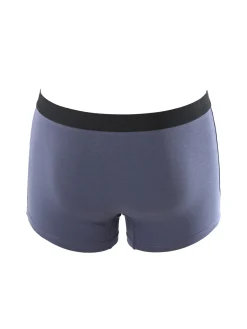 Navigare Boxer da uomo in cotone con stampe - nero