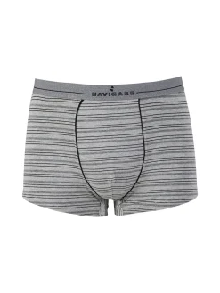 Navigare Boxer da uomo rigati in cotone jersey
