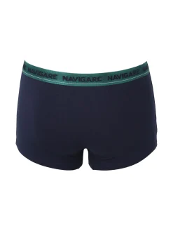 Navigare Boxer uomo in cotone jersey - verde