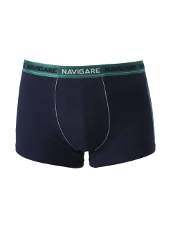 Navigare Boxer uomo in cotone jersey - verde