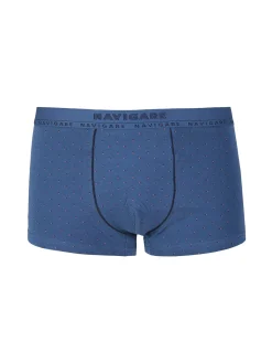 Navigare Boxer uomo in cotone con stampe - jeans