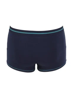 Navigare Boxer uomo in cotone - blu scuro