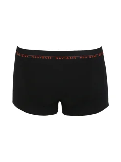Navigare Boxer uomo in cotone elastico - arancione