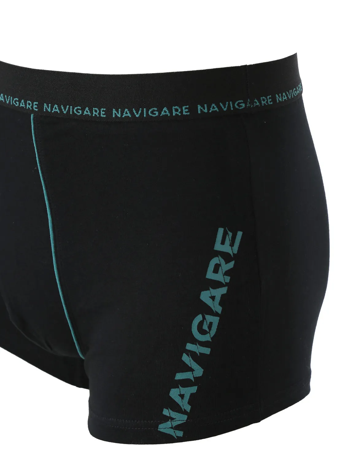 Navigare Boxer uomo in cotone - nero