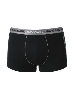 Navigare Boxer uomo in cotone jersey - grigio scuro
