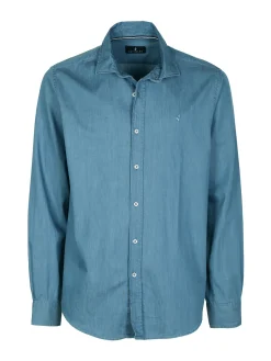 Navigare Camicia da uomo in jeans