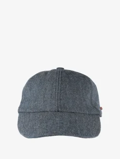 Navigare Cappello con visiera da uomo misto lana