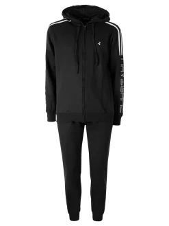 Navigare Completo tuta da uomo 2 pezzi full zip - nero