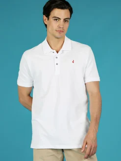 Navigare Polo da uomo manica corta con logo