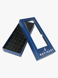 Navigare Sciarpa leggera da uomo con stampe - oliva