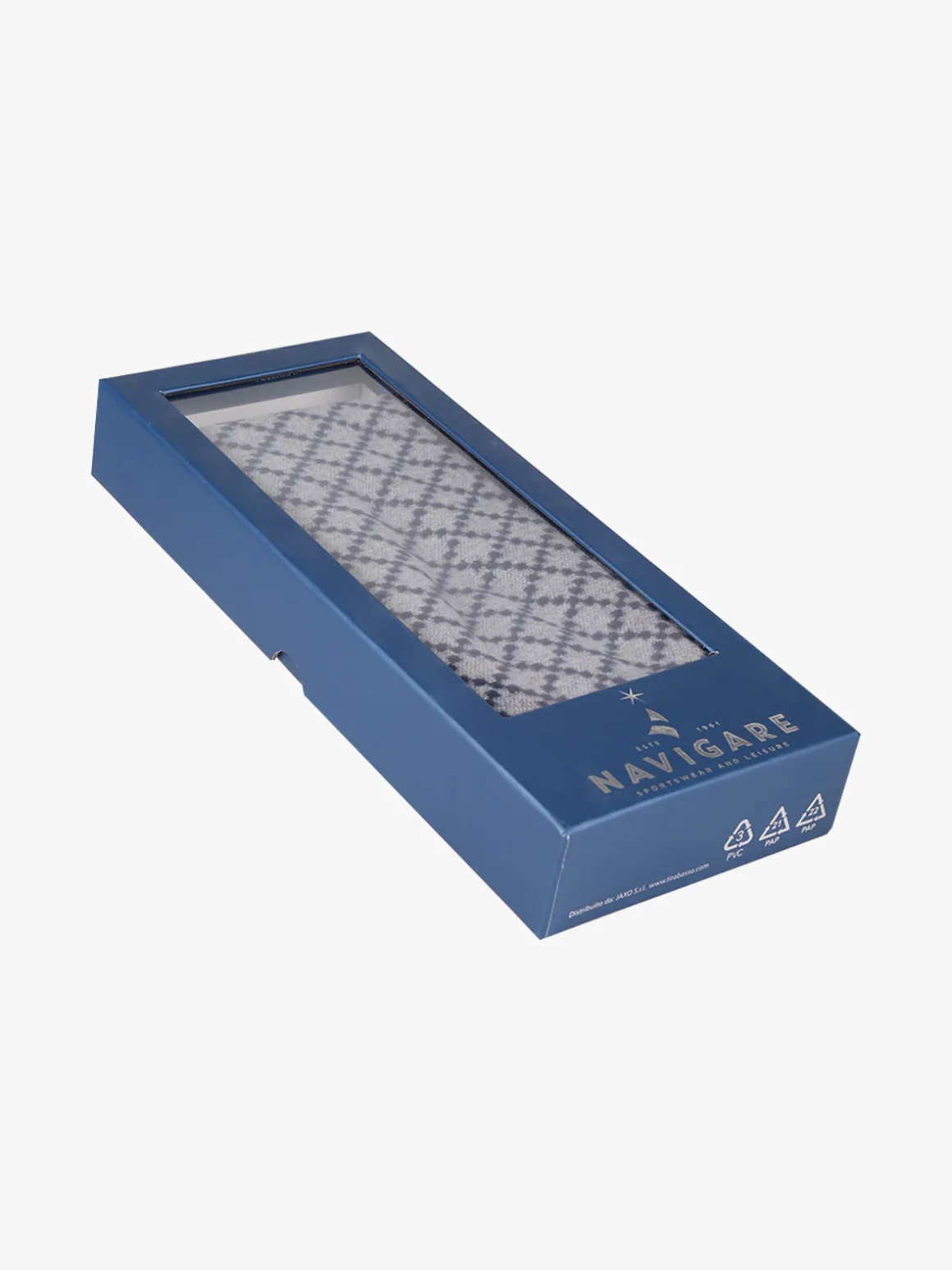Navigare Sciarpa uomo con stampe