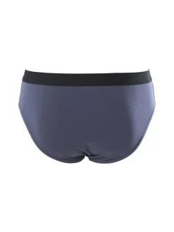 Navigare Slip da uomo in cotone elasticizzato - antracite