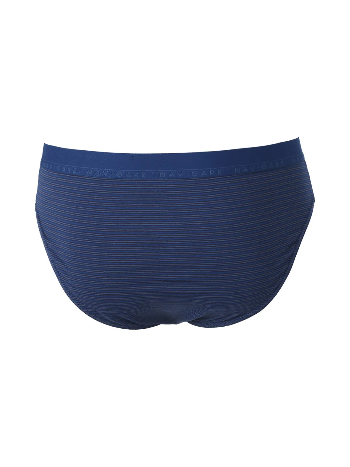 Navigare Slip da uomo rigati in cotone bielastico - blu