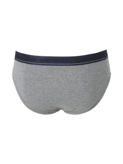 Navigare Slip uomo in cotone jersey - blu scuro