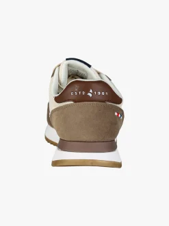 Navigare Sneakers casual da uomo con platform - marrone