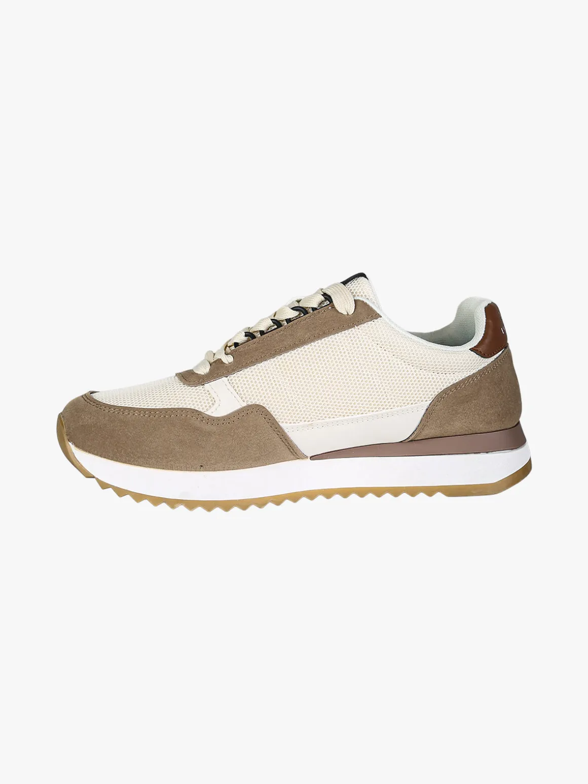Navigare Sneakers casual da uomo con platform - marrone