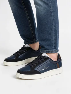 Navigare Sneakers da uomo stringate - blu scuro