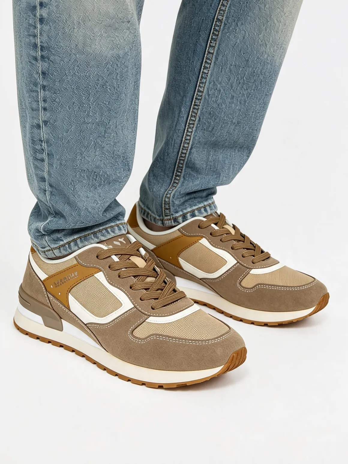 Navigare Sneakers stringate da uomo - marrone