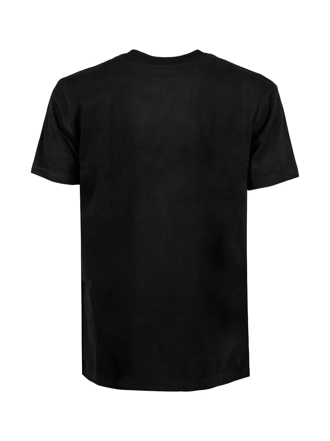 Navigare T-shirt intima da uomo girocollo in caldo cotone - nero