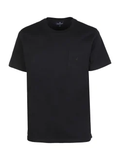 Navigare T-shirt uomo manica corta con taschino