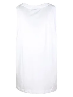 Navy Sail Canotta da uomo in cotone