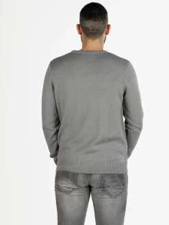 Navy Sail Maglione girocollo da uomo misto lana