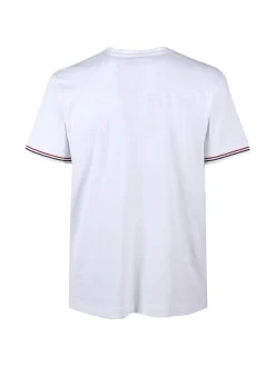 Navy Sail T-shirt da uomo in cotone con taschino