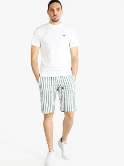 Navy Sail T-shirt manica corta in cotone da uomo