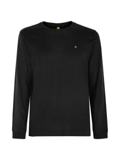 Navy Sail T-shirt uomo girocollo a maniche lunghe