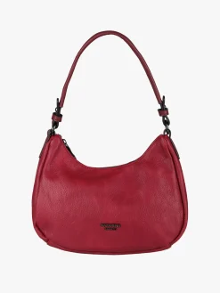 Nazareno Gabrielli Borsa mini hobo da donna - rosso