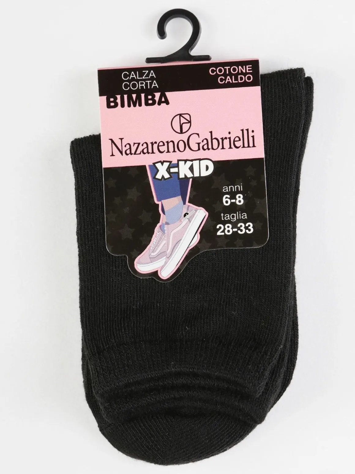 Nazareno Gabrielli Calze corte in caldo cotone