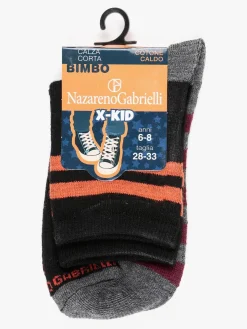 Nazareno Gabrielli Calze corte a righe