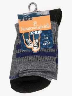 Nazareno Gabrielli Calze corte a righe