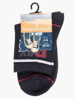 Nazareno Gabrielli Calze corte a righe