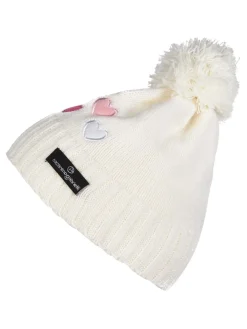 Nazareno Gabrielli Cappellino con pompon e ricami