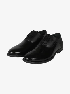 Nazareno Gabrielli Scarpe classiche in pelle lucida da uomo