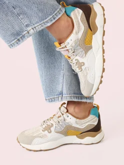 Nazareno Gabrielli Sneakers stringate da donna - beige