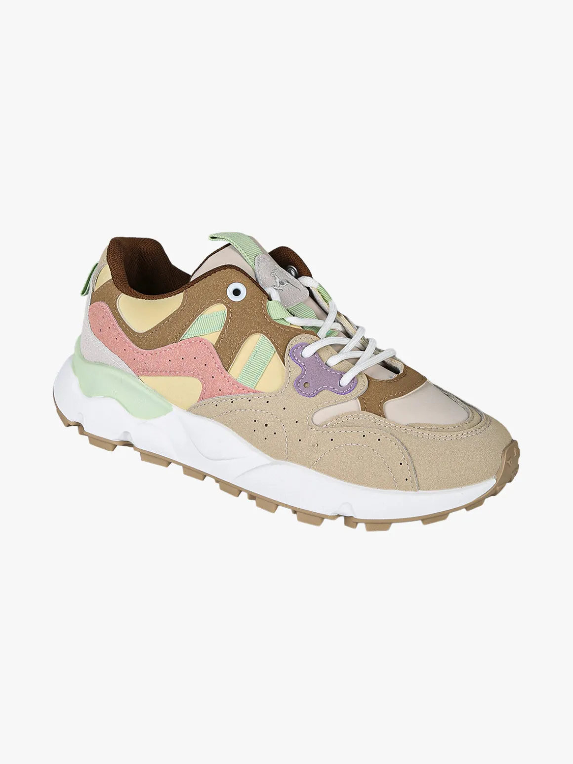 Nazareno Gabrielli Sneakers stringate da donna - beige