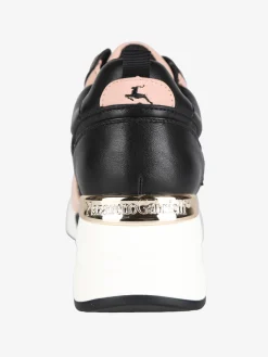 Nazareno Gabrielli Sneakers donna con zeppa e strass