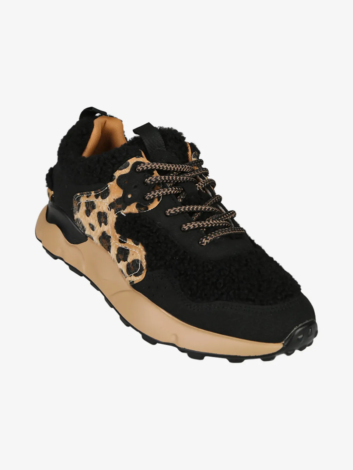 Nazareno Gabrielli Sneakers donna con dettagli orsetto e platform - nero