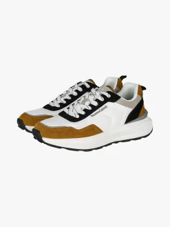 Nazareno Gabrielli Sneakers stringate da uomo - khaki